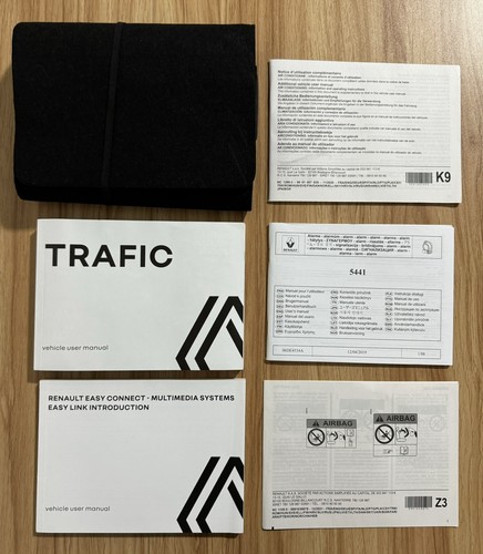 Renault trafic owners manual - renault,