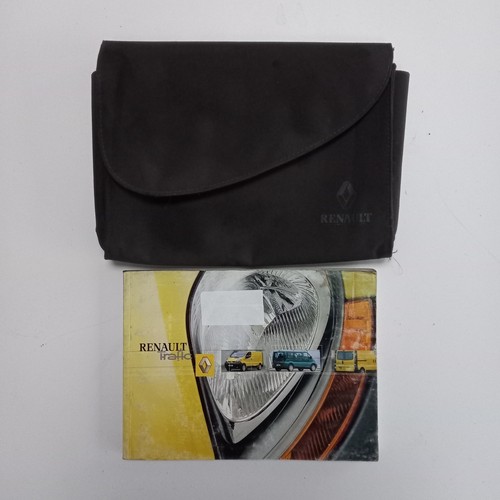 Renault trafic owners manual - trafic,