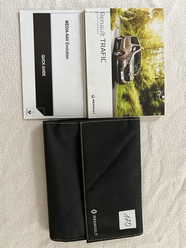 Renault trafic owners handbook - trafic,