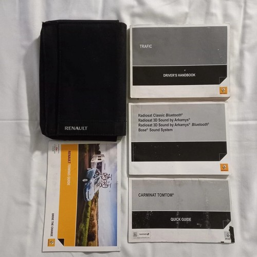 Renault trafic owners manual - trafic,