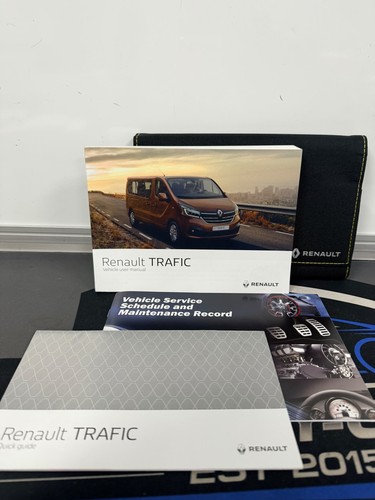 Renault trafic owners manual - renault,