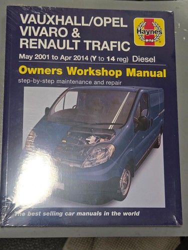 Haynes manual vauxhal vivaro - vauxhal, &